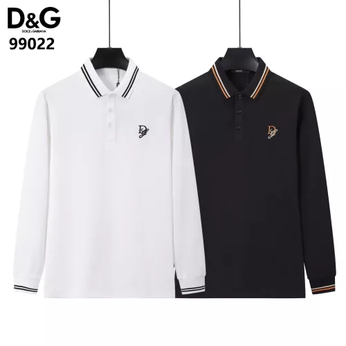 Cheap Dolce &amp; Gabbana D&amp;G T-Shirts Long Sleeved For Men #1386256 Replica Wholesale [$40.00 USD] [ITEM#1386256] on Replica Dolce &amp; Gabbana D&amp;G T-Shirts