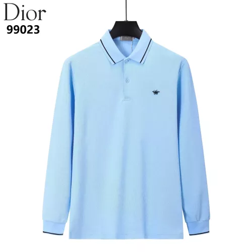 Christian Dior T-Shirts Long Sleeved For Men #1386258