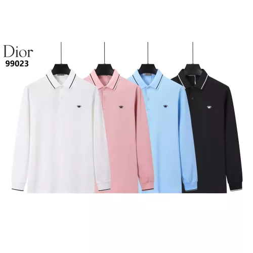 Cheap Christian Dior T-Shirts Long Sleeved For Men #1386258 Replica Wholesale [$40.00 USD] [ITEM#1386258] on Replica Christian Dior T-Shirts