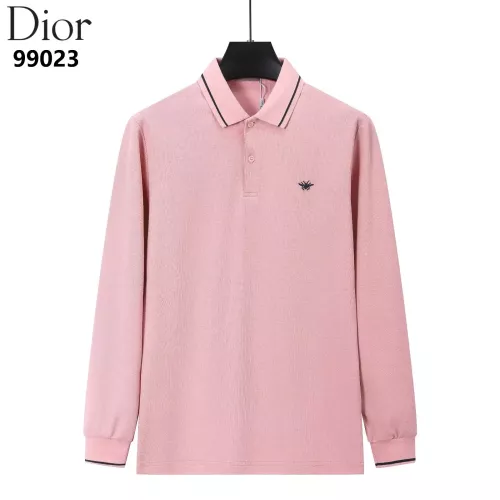 Christian Dior T-Shirts Long Sleeved For Men #1386259