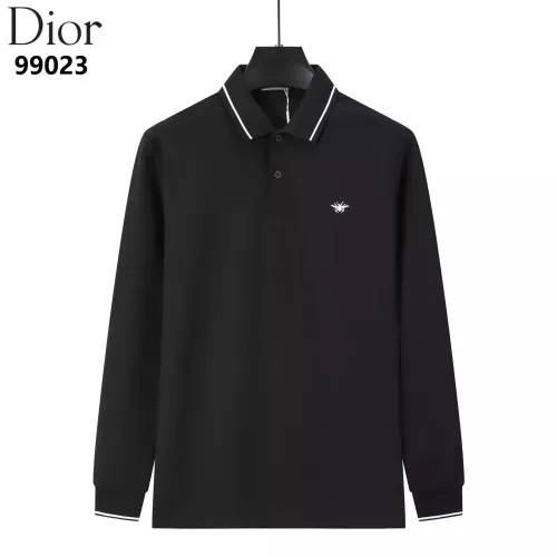 Christian Dior T-Shirts Long Sleeved For Men #1386260