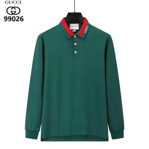 Gucci T-Shirts Long Sleeved For Men #1386268