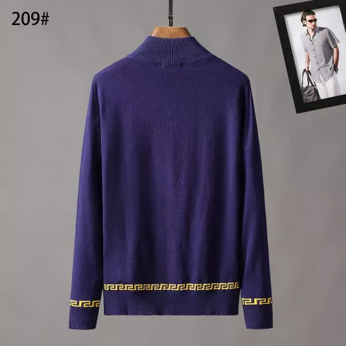 Cheap Versace Sweaters Long Sleeved For Men #1386302 Replica Wholesale [$45.00 USD] [ITEM#1386302] on Replica Versace Sweaters
