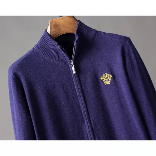 Cheap Versace Sweaters Long Sleeved For Men #1386302 Replica Wholesale [$45.00 USD] [ITEM#1386302] on Replica Versace Sweaters