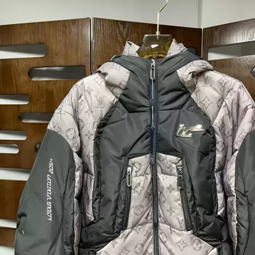 Cheap Louis Vuitton LV Down Feather Coat Long Sleeved For Unisex #1386342 Replica Wholesale [$155.00 USD] [ITEM#1386342] on Replica Louis Vuitton LV Down Feather Coat