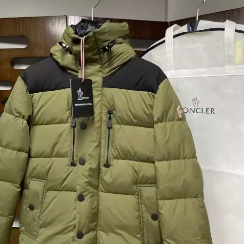 Cheap Moncler Down Feather Coat Long Sleeved For Men #1386345 Replica Wholesale [$185.00 USD] [ITEM#1386345] on Replica Moncler Down Feather Coat