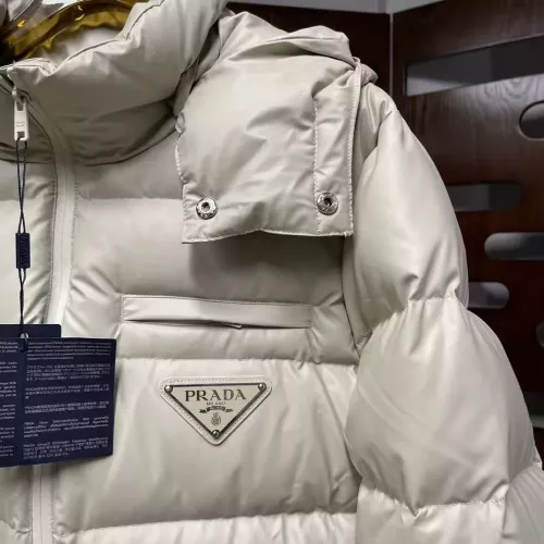 Cheap Prada Down Feather Coat Long Sleeved For Men #1386358 Replica Wholesale [$145.00 USD] [ITEM#1386358] on Replica Prada Down Feather Coat