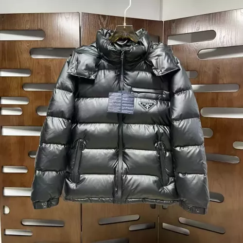 Prada Down Feather Coat Long Sleeved For Men #1386359