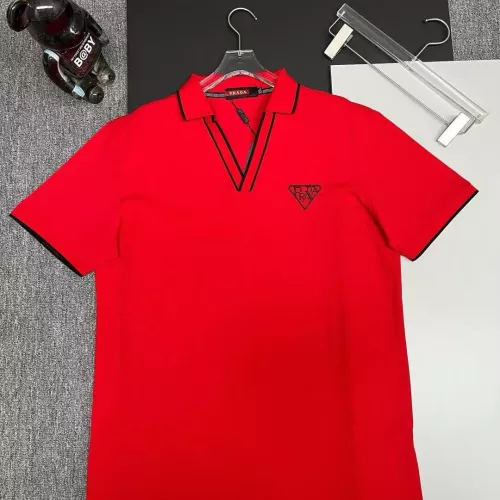 Prada T-Shirts Short Sleeved For Men #1386643