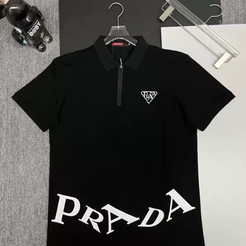 Prada T-Shirts Short Sleeved For Men #1386649