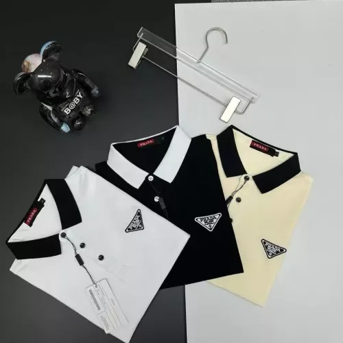 Cheap Prada T-Shirts Short Sleeved For Men #1386655 Replica Wholesale [$38.00 USD] [ITEM#1386655] on Replica Prada T-Shirts