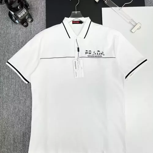 Prada T-Shirts Short Sleeved For Men #1386656
