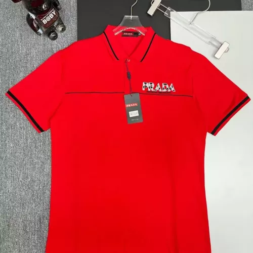 Prada T-Shirts Short Sleeved For Men #1386657