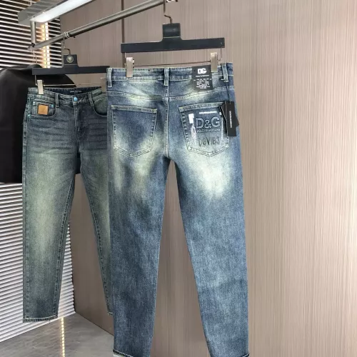 Cheap Dolce &amp; Gabbana D&amp;G Jeans For Men #1386842 Replica Wholesale [$80.00 USD] [ITEM#1386842] on Replica Dolce &amp; Gabbana D&amp;G Jeans