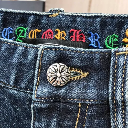 Cheap Chrome Hearts Jeans For Men #1386858 Replica Wholesale [$80.00 USD] [ITEM#1386858] on Replica Chrome Hearts Jeans