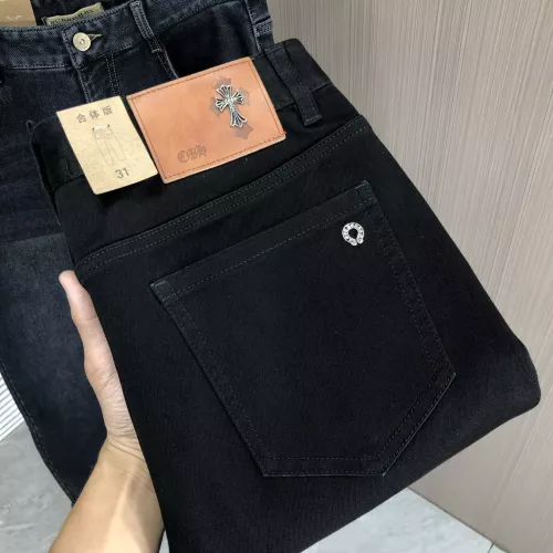 Cheap Chrome Hearts Jeans For Men #1386859 Replica Wholesale [$80.00 USD] [ITEM#1386859] on Replica Chrome Hearts Jeans