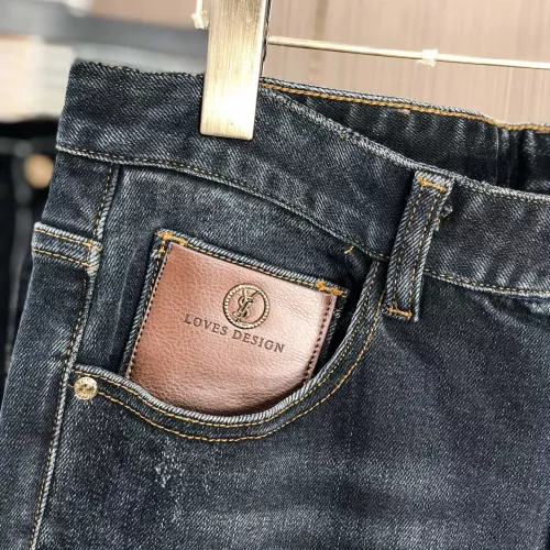 Cheap Yves Saint Laurent YSL Jeans For Men #1386884 Replica Wholesale [$80.00 USD] [ITEM#1386884] on Replica Yves Saint Laurent YSL Jeans