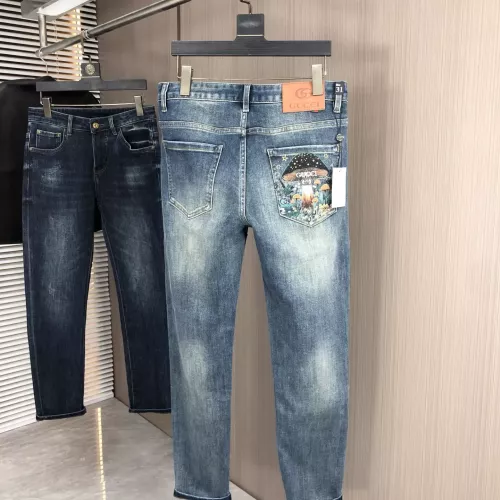Cheap Gucci Jeans For Men #1386904 Replica Wholesale [$80.00 USD] [ITEM#1386904] on Replica Gucci Jeans