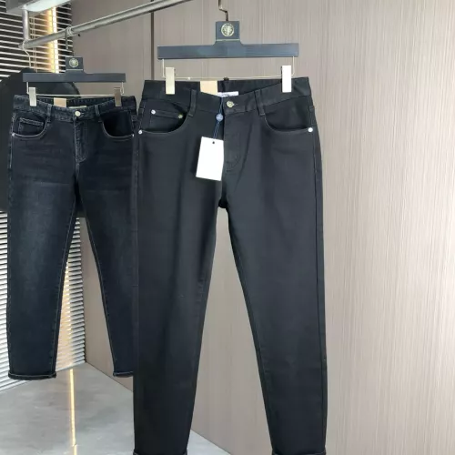 Cheap Moncler Jeans For Men #1386922 Replica Wholesale [$80.00 USD] [ITEM#1386922] on Replica Moncler Jeans