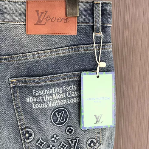Cheap Louis Vuitton LV Jeans For Men #1386929 Replica Wholesale [$80.00 USD] [ITEM#1386929] on Replica Louis Vuitton LV Jeans