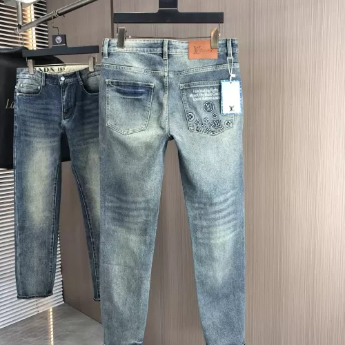 Cheap Louis Vuitton LV Jeans For Men #1386929 Replica Wholesale [$80.00 USD] [ITEM#1386929] on Replica Louis Vuitton LV Jeans