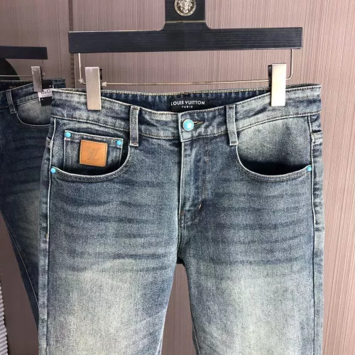 Cheap Louis Vuitton LV Jeans For Men #1386930 Replica Wholesale [$80.00 USD] [ITEM#1386930] on Replica Louis Vuitton LV Jeans