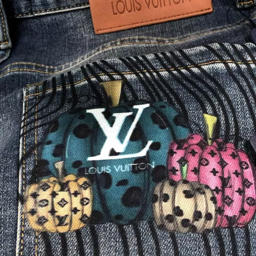 Cheap Louis Vuitton LV Jeans For Men #1386934 Replica Wholesale [$80.00 USD] [ITEM#1386934] on Replica Louis Vuitton LV Jeans