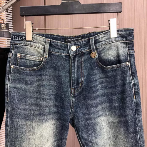 Cheap Louis Vuitton LV Jeans For Men #1386938 Replica Wholesale [$80.00 USD] [ITEM#1386938] on Replica Louis Vuitton LV Jeans