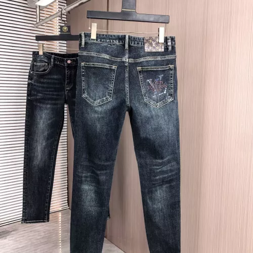 Cheap Louis Vuitton LV Jeans For Men #1386945 Replica Wholesale [$80.00 USD] [ITEM#1386945] on Replica Louis Vuitton LV Jeans