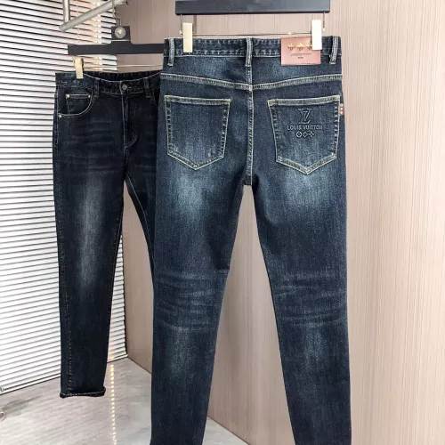 Cheap Louis Vuitton LV Jeans For Men #1386946 Replica Wholesale [$80.00 USD] [ITEM#1386946] on Replica Louis Vuitton LV Jeans