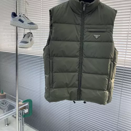 Prada Down Feather Coat Sleeveless For Men #1386948
