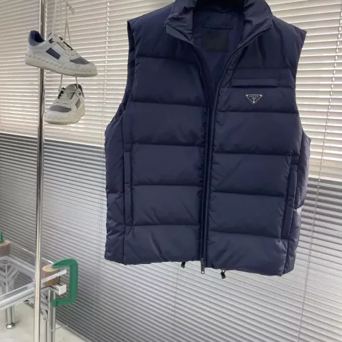 Cheap Prada Down Feather Coat Sleeveless For Men #1386949 Replica Wholesale [$155.00 USD] [ITEM#1386949] on Replica Prada Down Feather Coat