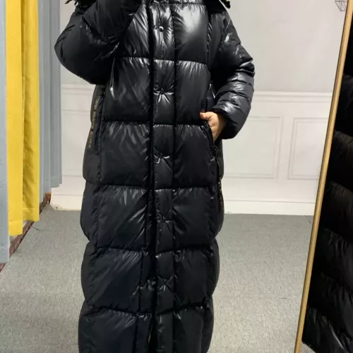 Cheap Moncler Down Feather Coat Long Sleeved For Women #1386955 Replica Wholesale [$172.00 USD] [ITEM#1386955] on Replica Moncler Down Feather Coat
