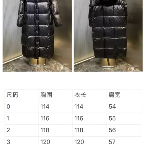 Cheap Moncler Down Feather Coat Long Sleeved For Women #1386955 Replica Wholesale [$172.00 USD] [ITEM#1386955] on Replica Moncler Down Feather Coat