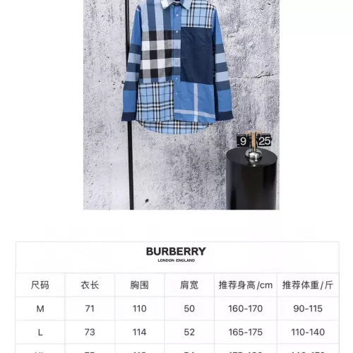 Cheap Burberry Shirts Long Sleeved For Men #1387024 Replica Wholesale [$52.00 USD] [ITEM#1387024] on Replica Burberry Shirts