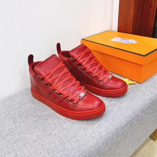 Cheap Balenciaga High Tops Shoes For Men #1387157 Replica Wholesale [$80.00 USD] [ITEM#1387157] on Replica Balenciaga High Tops Shoes