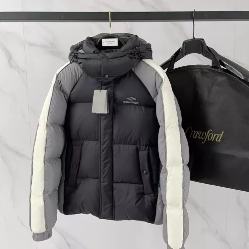 Cheap Balenciaga Down Feather Coat Long Sleeved For Men #1387241 Replica Wholesale [$261.16 USD] [ITEM#1387241] on Replica Balenciaga Down Feather Coat