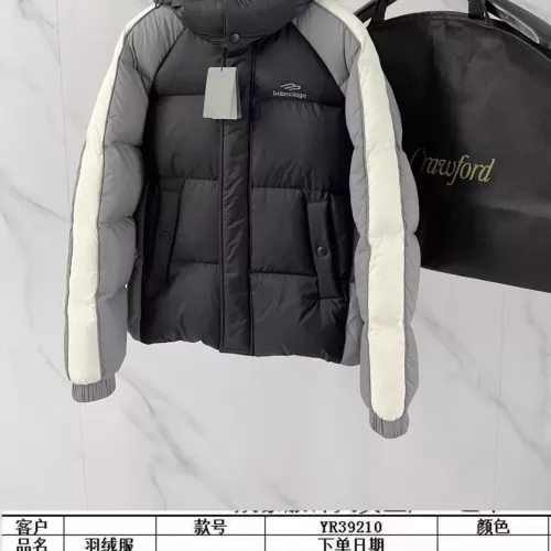 Cheap Balenciaga Down Feather Coat Long Sleeved For Men #1387241 Replica Wholesale [$261.16 USD] [ITEM#1387241] on Replica Balenciaga Down Feather Coat