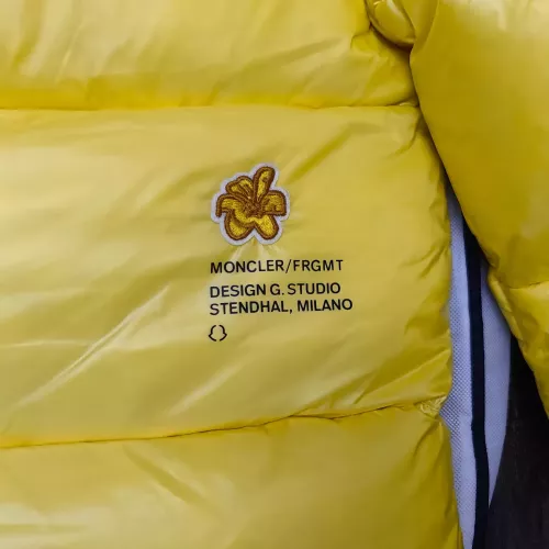 Cheap Moncler Down Feather Coat Long Sleeved For Men #1387249 Replica Wholesale [$160.00 USD] [ITEM#1387249] on Replica Moncler Down Feather Coat