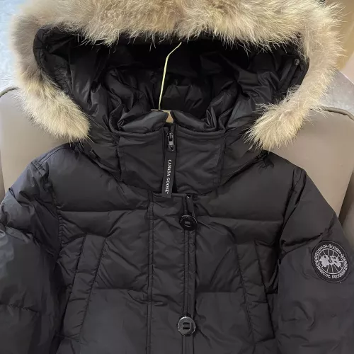 Cheap Canada Goose Down Feather Coat Long Sleeved For Women #1387256 Replica Wholesale [$257.85 USD] [ITEM#1387256] on Replica Canada Goose Down Feather Coat