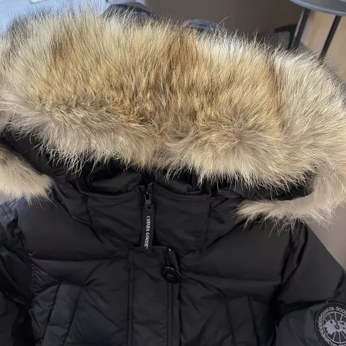 Cheap Canada Goose Down Feather Coat Long Sleeved For Women #1387256 Replica Wholesale [$257.85 USD] [ITEM#1387256] on Replica Canada Goose Down Feather Coat