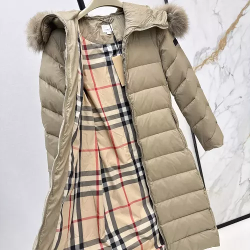 Cheap Burberry Down Feather Coat Long Sleeved For Women #1387257 Replica Wholesale [$261.16 USD] [ITEM#1387257] on Replica Burberry Down Feather Coat