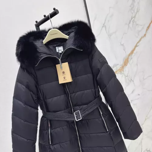 Cheap Burberry Down Feather Coat Long Sleeved For Women #1387258 Replica Wholesale [$261.16 USD] [ITEM#1387258] on Replica Burberry Down Feather Coat