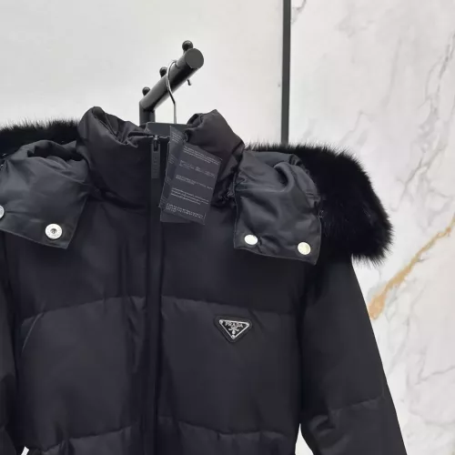 Cheap Prada Down Feather Coat Long Sleeved For Women #1387261 Replica Wholesale [$261.16 USD] [ITEM#1387261] on Replica Prada Down Feather Coat