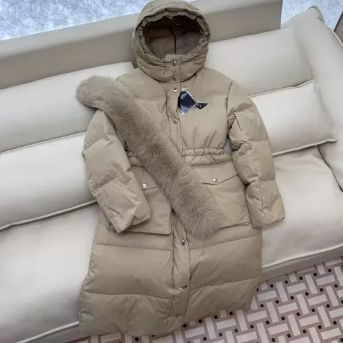 Cheap Prada Down Feather Coat Long Sleeved For Women #1387263 Replica Wholesale [$323.97 USD] [ITEM#1387263] on Replica Prada Down Feather Coat