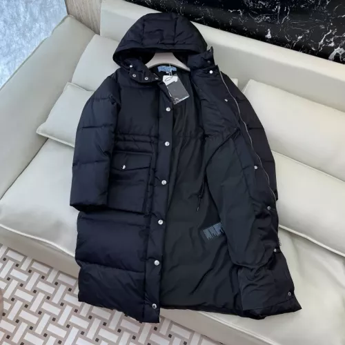 Cheap Prada Down Feather Coat Long Sleeved For Women #1387264 Replica Wholesale [$323.97 USD] [ITEM#1387264] on Replica Prada Down Feather Coat