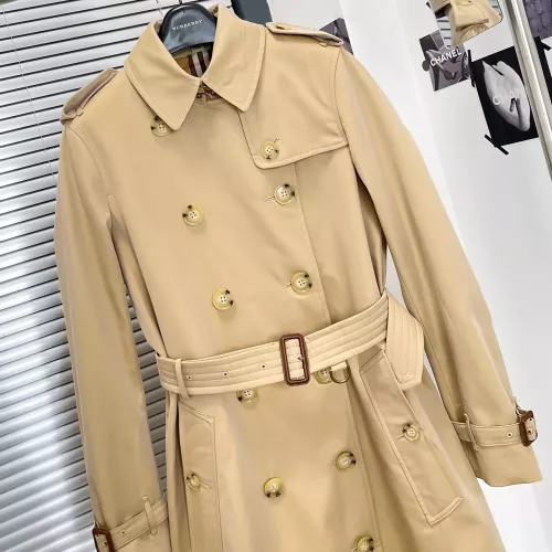 Cheap Burberry Trench Coat Long Sleeved For Women #1387267 Replica Wholesale [$162.00 USD] [ITEM#1387267] on Replica Burberry Trench Coat