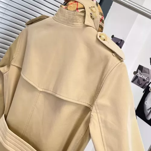 Cheap Burberry Trench Coat Long Sleeved For Women #1387267 Replica Wholesale [$162.00 USD] [ITEM#1387267] on Replica Burberry Trench Coat
