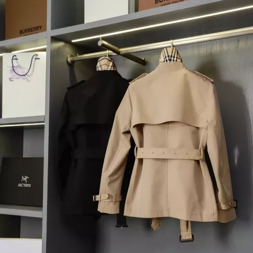 Cheap Burberry Trench Coat Long Sleeved For Women #1387277 Replica Wholesale [$162.00 USD] [ITEM#1387277] on Replica Burberry Trench Coat