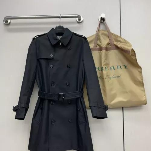 Burberry Trench Coat Long Sleeved For Men #1387290